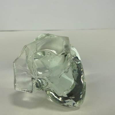-274- VIKING | Clear Glass Epic Fighting Duck | Head Up