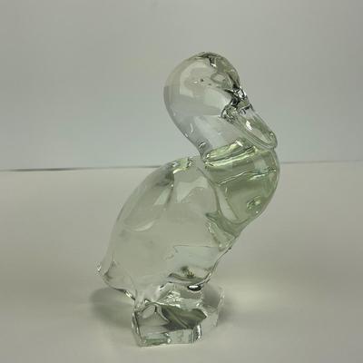 -274- VIKING | Clear Glass Epic Fighting Duck | Head Up