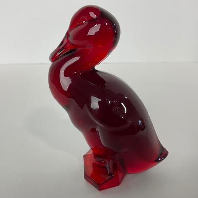 -275- VIKING | Ruby Red Epic Fighting Duck | Head Up