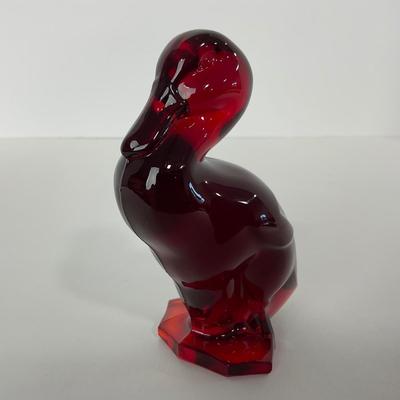 -275- VIKING | Ruby Red Epic Fighting Duck | Head Up