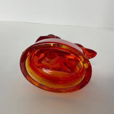 -280- LE SMITH | Red Amberina Goose & Girl