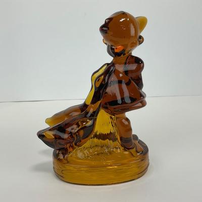 -284- LE SMITH | Amber Goose & Girl Figure