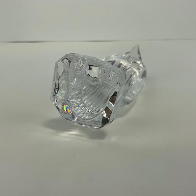 -286- WATERFORD | Clear Glass Crystal Penguin Figure | Marked