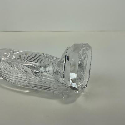 -286- WATERFORD | Clear Glass Crystal Penguin Figure | Marked