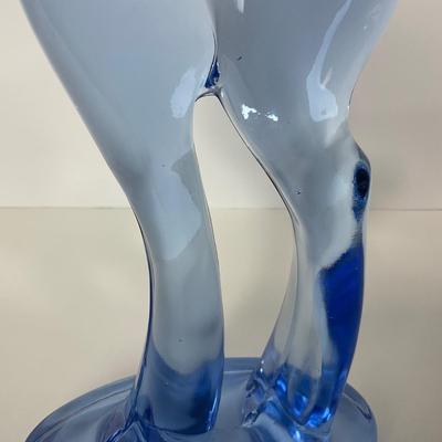 -288- MOSSER | Ice Blue Trojan Horse Figure