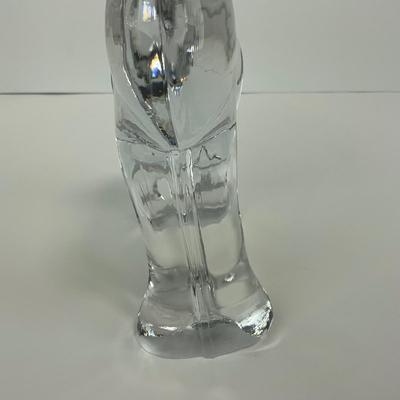 -290- HIESEY | By Imperial Clear Glass Filly Horse Figure | Marked