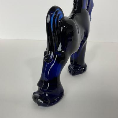 -293- LONGABERGER | Heisey Mosser Cobalt Blue Marked Clydesdale