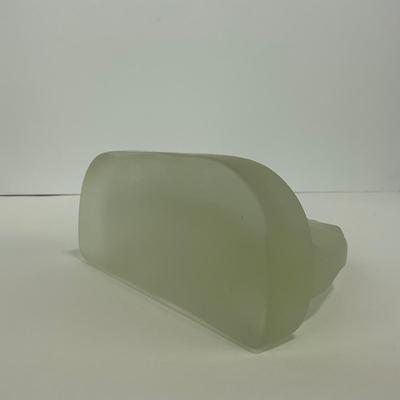 -294- COLLECTIBLE | Frosted Glass Horsehead Bookend