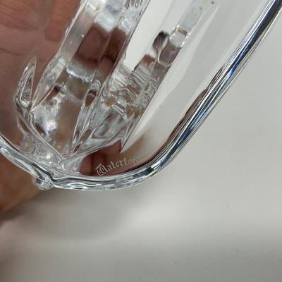 -296- WATERFORD | Clear glass 1997 Carousel Horse Ireland Figure | Marked