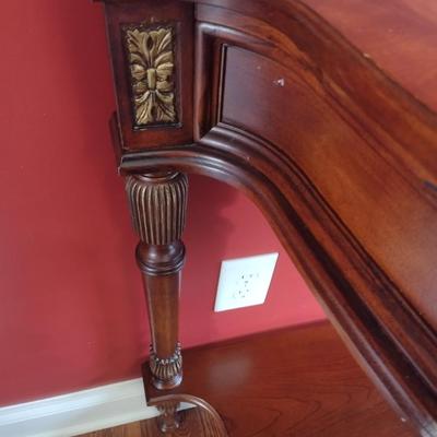 Butler Masterpiece Double Drawer Mixed Wood Sofa Table Console