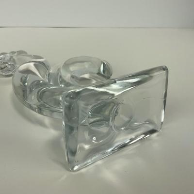 -308- VIKING | Clear Glass Kelloggs Rooster #1321