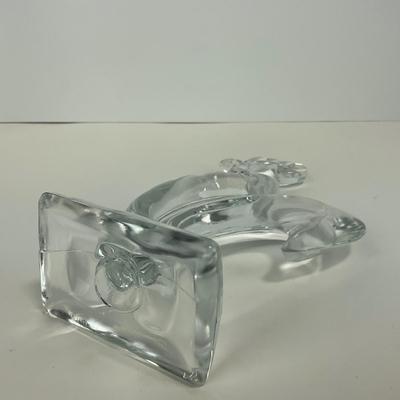 -308- VIKING | Clear Glass Kelloggs Rooster #1321