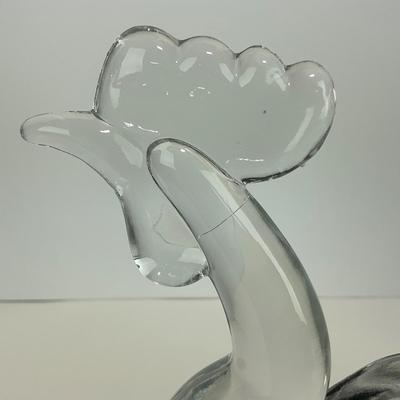 -308- VIKING | Clear Glass Kelloggs Rooster #1321
