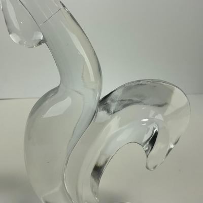 -308- VIKING | Clear Glass Kelloggs Rooster #1321