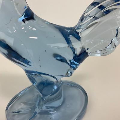 -312- PADEN CITY | Ice Blue Barnyard Rooster