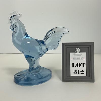 -312- PADEN CITY | Ice Blue Barnyard Rooster