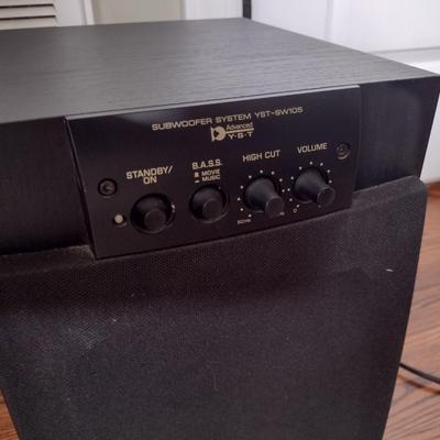 Yamaha Advanced System YST- SW105 Subwoofer