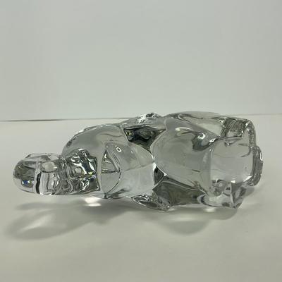 -315- HIESEY | Clear Glass Elephant figure