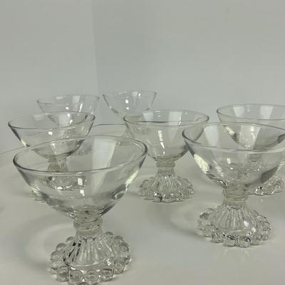 -318- GLASSWARE | Set Of Imperial Candlewick Glasses