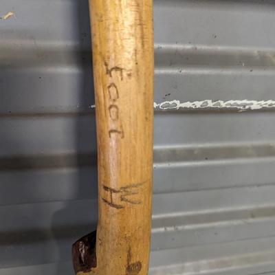 Alaskan Diamond Willow Hiking Stick Signed
