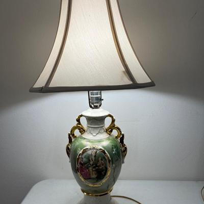 3 Vintage Victorian Style Lamps