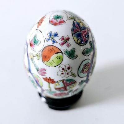 Decorative CloisonnÃ© Egg In Box Chinese