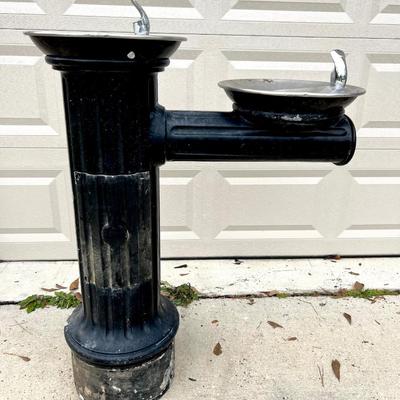 Haws Barrier-Free Steel Pedestal Fountain