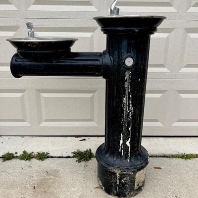 Haws Barrier-Free Steel Pedestal Fountain