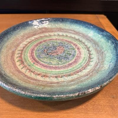 Heavy old and rare platter came with an estate of Portuguese ceramic art from the 17-19th c
