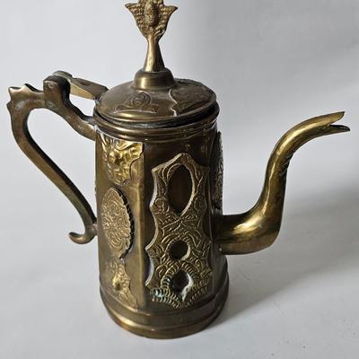 Brass Antique Ewer - Dallah Lbrik Ewer Coffee Tea Pot