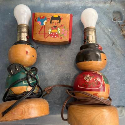 Pair of Japanese Lamps