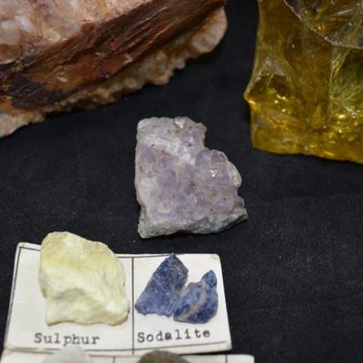 Rough & Cut Rock and Mineral Collection