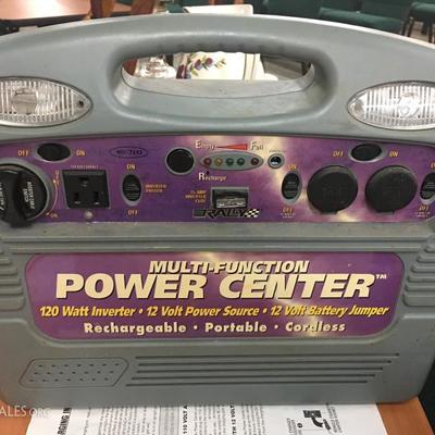 Portable power center