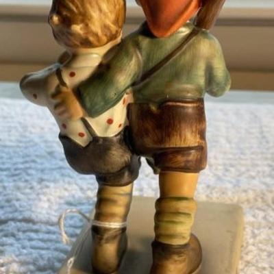 HUMMEL Figurine #50/0 TMK-3 VOLUNTEERS 5.5" Tall in Good Preowned Condition as Pictured.