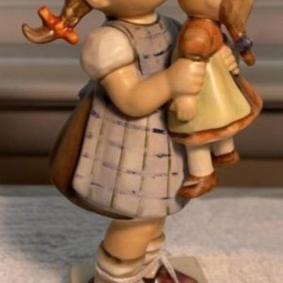 Vintage HUMMEL Figurine #311 TMK-4 KISS ME 6" Tall in Good Preowned Condition as Pictured.