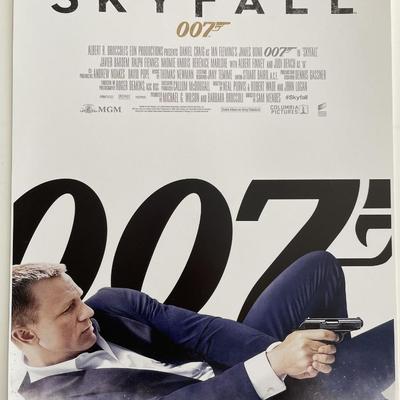 James Bond Skyfall mini poster
