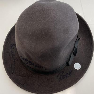 The Beatles signed hat. size XL