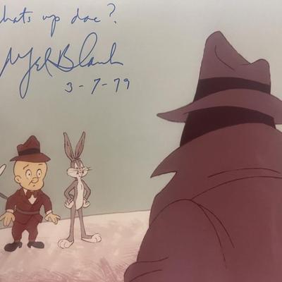 Looney Tunes Mel Blanc signed photo