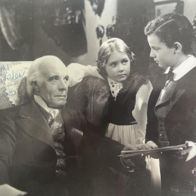 David Copperfield 1935 Marilyn Knowlden signed movie photo