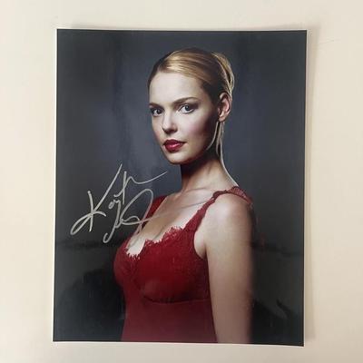 Grey's Anatomy Katherine Heigl signed photo
