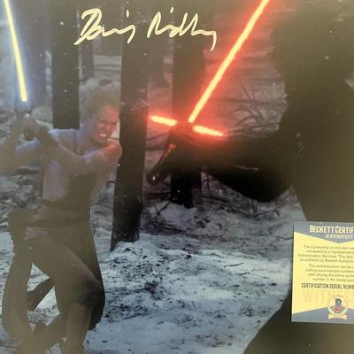 Star Wars Daisy Ridley signed photo -Beckett authenticated