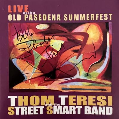 Thom Teseresi Live at The Old Pasadena Summerfest signed CD