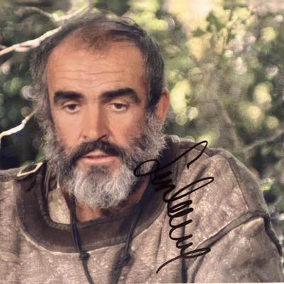 Sean Connery signed photo