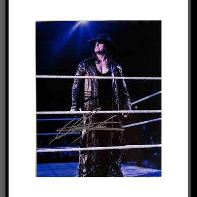 The Undertaker signed photo
