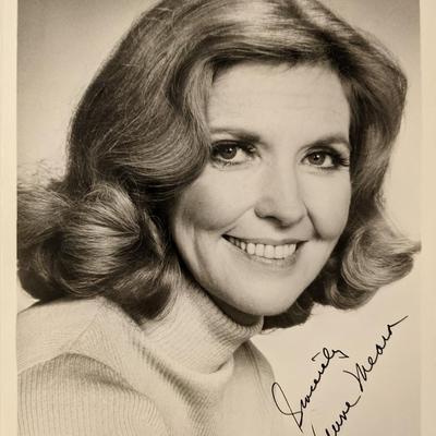 Anne Meara signed photo