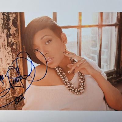 Monica signed photo