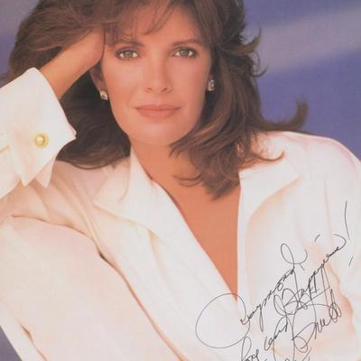Jaclyn Smith Charlies Angels signed photo
