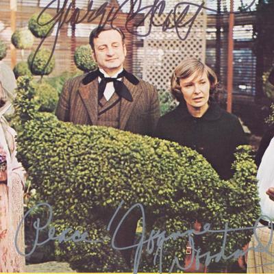 George C. Scott and Joanne Woodward signed photo. GFA Authenticated