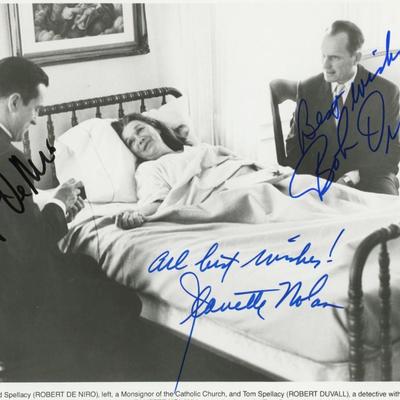 True Confessions signed movie photo. GFA Authenticated