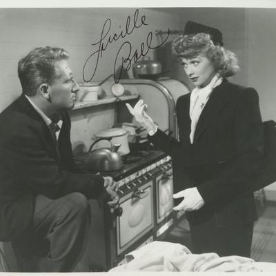 Lucille Ball signed photo. GFA Authenticated